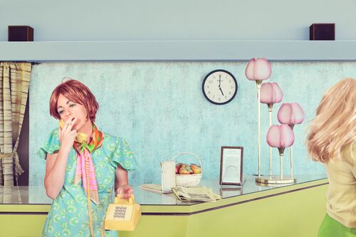 The phone call - Chloé Meynier - Photographie