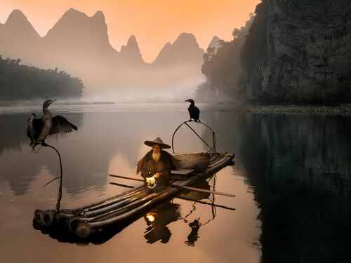 Old Fisherman - DANIEL METZ - Photographie