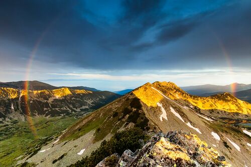 Rainbow Over the Mountain - EVGENI DINEV - Photographie