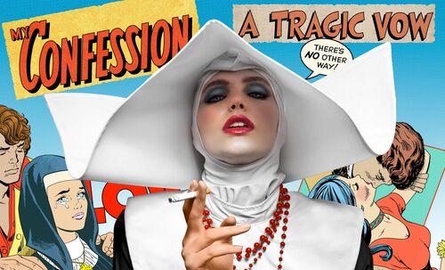 Confessions of the Smoking Nun -  Formento+Formento x Terry Pastor - Photograph