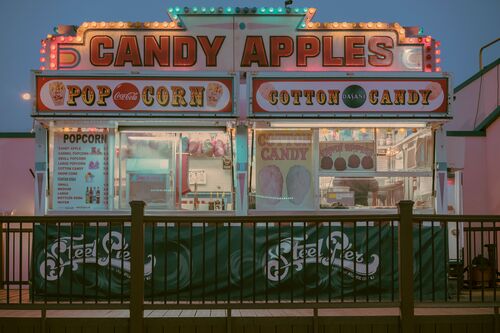 CANDY APPLES ATLANTIC CITY - FRANCK BOHBOT - Fotografía