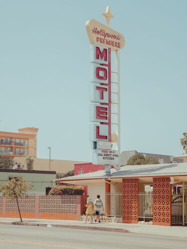 Hollywood premiere motel - FRANCK BOHBOT - Photograph