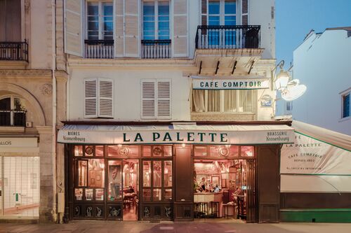 La Palette by night Paris - FRANCK BOHBOT - Fotografía