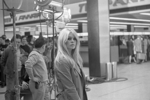 Brigitte Bardot pendant le tournage de "A cœur joie", 1966 -  GAMMA AGENCY - Photographie