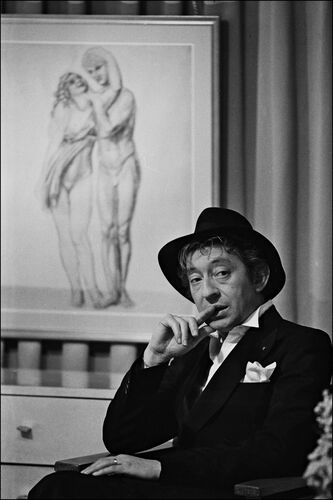 Serge Gainsbourg, 1982 -  GAMMA AGENCY - Photograph