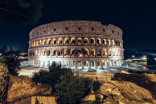 DESERT IN ROME COLOSSEO - GENARO BARDY - Kunstfoto