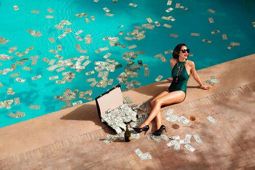 The millionaire ladies club - Hank Thomason - Kunstfoto
