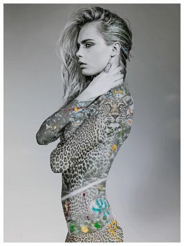 CARA LEOPARD -  I'M NOT A TROPHY - Kunstfoto