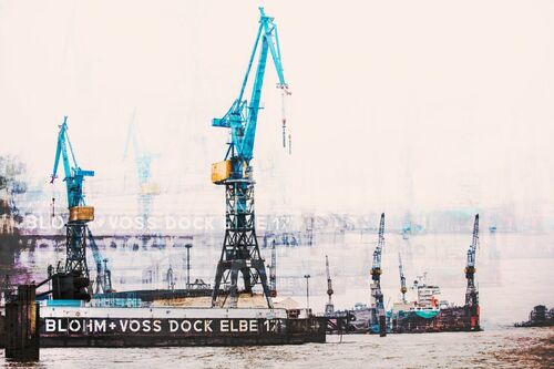 Blohm Voss Dock Elbe 17 - Jörg Wanderer - Photographie