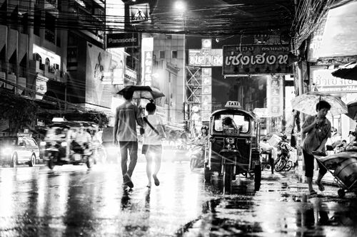 RAINY BANGKOK - Jörg Wanderer - Kunstfoto