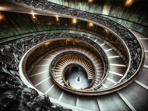 SCALA DI VATICANI - Jörg Wanderer - Kunstfoto