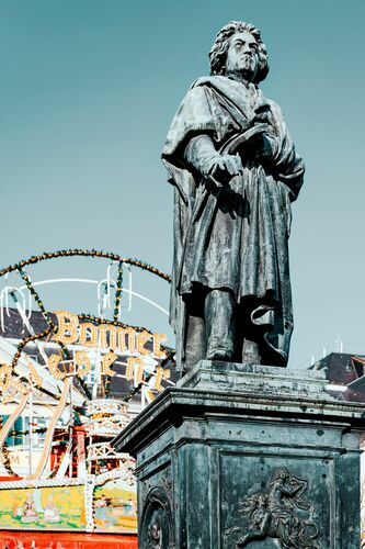 Beethoven Denkmal - Jörg Wanderer - Kunstfoto