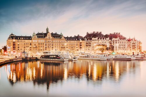 Strandvagen Stockholm - Jörg Wanderer - Fotografia