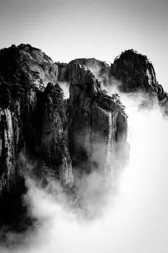 BRUMES DU HUANGSHAN III - JOSEPH AIETA - Kunstfoto