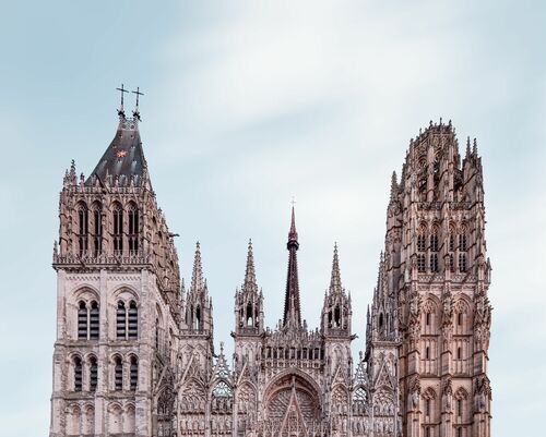 Cathedrale Notre Dame de Rouen - JULES VALENTIN - Kunstfoto