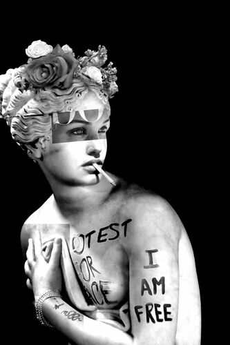 MARBLE FEMEN - JUSTINE COQUIDE - Photograph