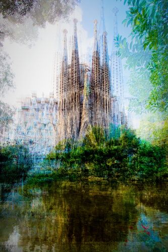 Barcelona Placa de Gaudi - LAURENT DEQUICK - Kunstfoto