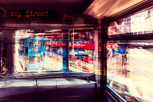 FOO MING STREET TRAM - LAURENT DEQUICK - Kunstfoto