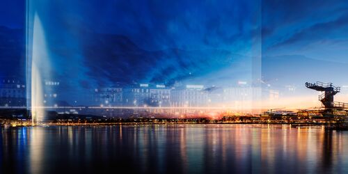 Ge Pâquis nocturne - LAURENT DEQUICK - Photographie