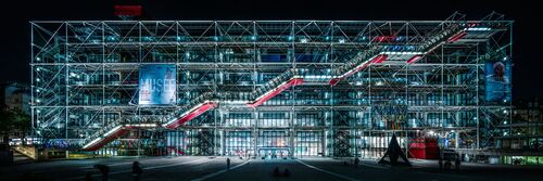 PARIS BEAUBOURG - FACE À FACE - LAURENT DEQUICK - Kunstfoto