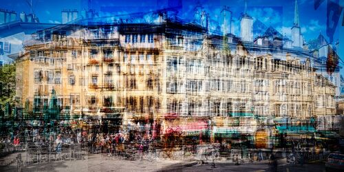 Place du Bourg de Four - LAURENT DEQUICK - Kunstfoto