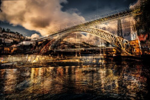 PORTO  PONTE DOM LUIS II - LAURENT DEQUICK - Kunstfoto