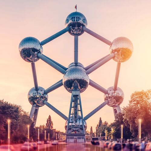 ATOMIUM SUNSET -  LDKPHOTO - Fotografie