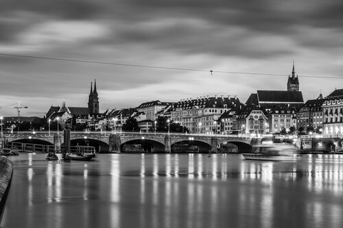 BASEL RHEIN II -  LDKPHOTO - Kunstfoto