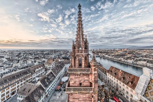 BASLER MÜNSTER -  LDKPHOTO - Kunstfoto