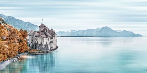 BLOC DE TOURS SUR UN BLOC DE ROCHERS -  LDKPHOTO - Kunstfoto