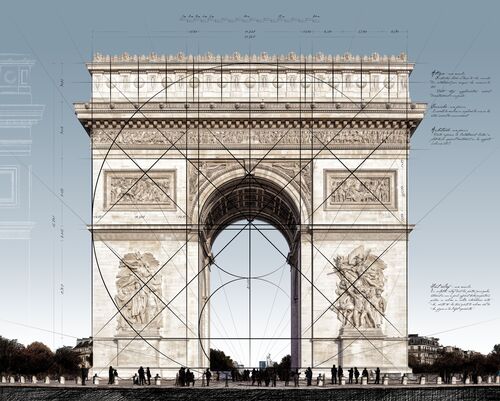 Epure - Arc de Triomphe -  LDKPHOTO - Kunstfoto