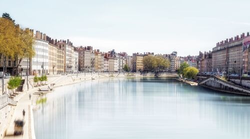 LYON - QUAI ST VINCENT -  LDKPHOTO - Kunstfoto