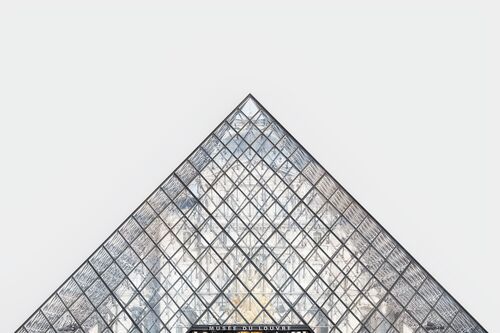 PYRAMIDE - PALAIS DU LOUVRE -  LDKPHOTO - Photographie