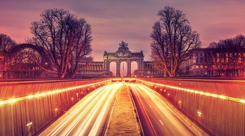 LYON PLACE DES TERREAUX, Lyon, LAURENT DEQUICK · Photographies d'art ·  YellowKorner