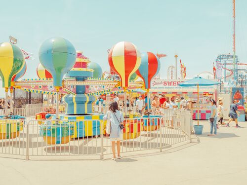 Balloons Coney Island - LUDWIG FAVRE - Photographie