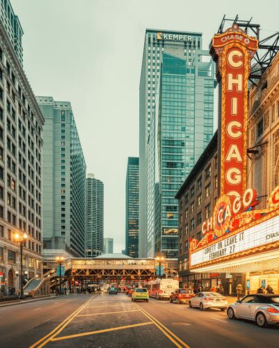 CHICAGO STREET - LUDWIG FAVRE - Fotografía