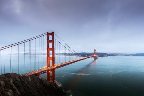 Golden gate golden state - LUDWIG FAVRE - Photographie