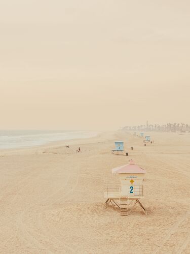 Huntington Beach - LUDWIG FAVRE - Kunstfoto