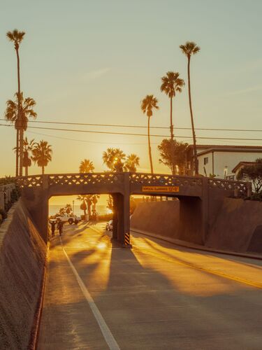 Oceanside, California bridge - LUDWIG FAVRE - Photograph