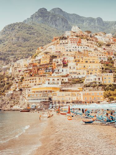 Positano, Beach Day - LUDWIG FAVRE - Fotografie