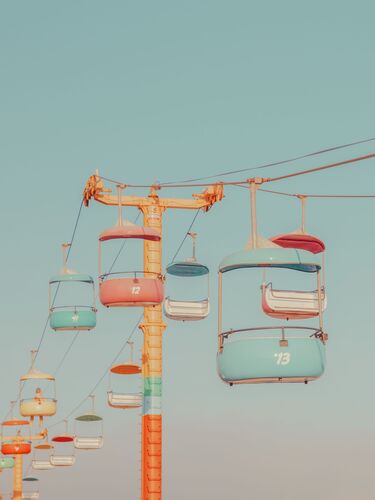 Santa Cruz Beach Boardwalk Amusement Park - LUDWIG FAVRE - Photographie