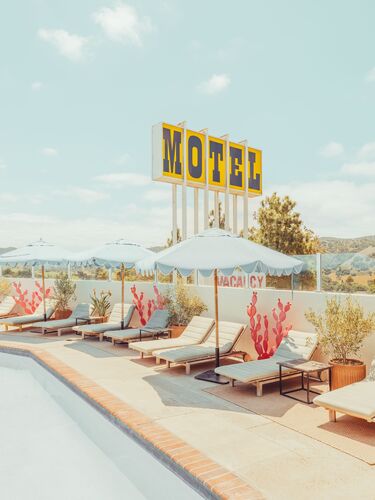 Vacancy California coast motel - LUDWIG FAVRE - Fotografie