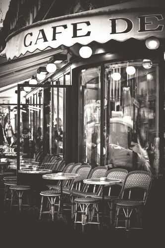 Cafe de flore - Magdalena Martin - Fotografía