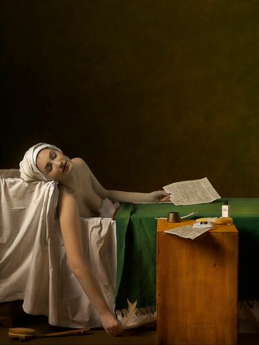 THE CONTRACT AND THE MODEL - MARIANO VARGAS - Kunstfoto