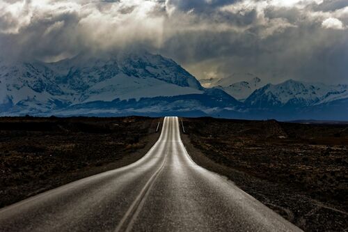 ROUTE VERS EL CHALTEN PATAGONIA - MATTHIEU RICARD - Fotografia