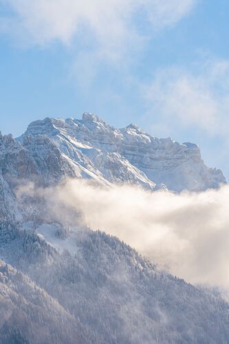 La Tournette fraichement enneigée - Maxime BORREDA - Fotografía