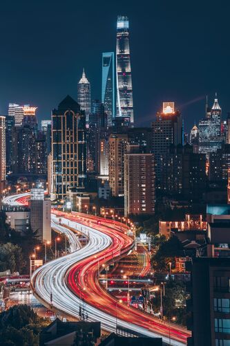 Night traffic -  Naiji - Photographie