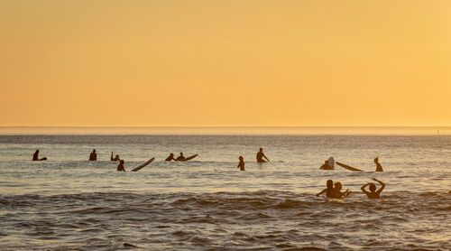 Sea surf and sun - PIERRE CHAMBION - Kunstfoto