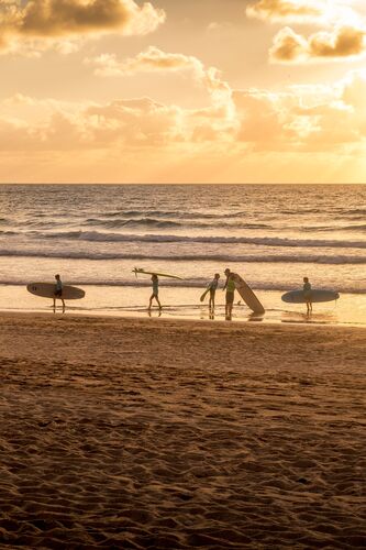 Surf lesson - PIERRE CHAMBION - Photographie