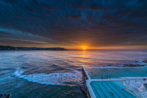 BONDI ICEBERGS POOL SUNRISE AUSTRALIA - RICHARD SILVER - Photographie